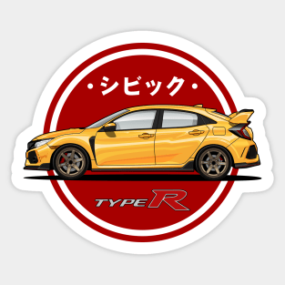 Honda Civic Type R FK9R Sticker